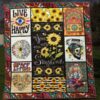 Hippie Quilt Blanket Ver 18  Quilt